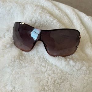 Vintage pink tint sunglasses